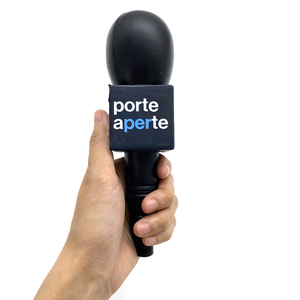 Pallina Antistress a Forma <span class=keywords><strong>di</strong></span> Microfono in Schiuma PU Personalizzabile con Logo, <span class=keywords><strong>Giocattoli</strong></span> Promozionali per Adulti e Bambini - Product Image 3