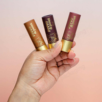Tubes de baume à lèvres en papier kraft écologique personnalisés en gros, contenants cosmétiques en carton à poussoir, emballages de déodorant recyclables