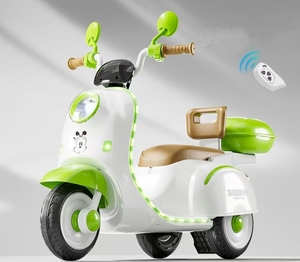 Motocicleta Eléctrica para Niños, con Asiento para Niños y Niñas, Triciclo para Bebés, Control Remoto, Juguete, Scooter Recargable - Product Image 6