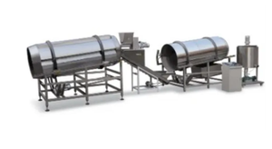 Línea de producción de chips triangulares para palitos de ensalada fritos de harina para aperitivos inflados con <span class=keywords><strong>llave</strong></span> de freidora mezcladora intercambiadora de calor - Product Image 5