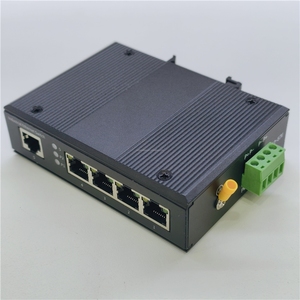 5-Port Industrial <b>PoE</b> <b>Switch</b> | 4x <b>POE</b>+ Ports & 1x Uplink | 10/100Mbps, DIN-Rail Mount, -40°C~75°C | for IP Cameras & APs - Product Image 2