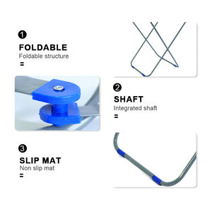 Stendibiancheria Pieghevole con Ali, Stendino in Metallo, Appendiabiti Pieghevole con Ali - Product Image 2