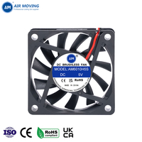 Ventilateur AM6010H5S 6010 60x60x10mm DC sans balais, ultra-plat, faible bruit, haut débit d'air pour imprimante 3D, boîtier PC, OEM ODM