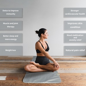 Nuevo Tapete de Yoga de Cuero PU Impermeable con Cables Calefactores de Fibra de Carbono para Ejercicio, Color Personalizable - Product Image 2