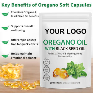 Kapsul minyak Oregano dengan minyak biji hitam kapsul campuran Herbal kualitas Premium Formula alami - Product Image 3