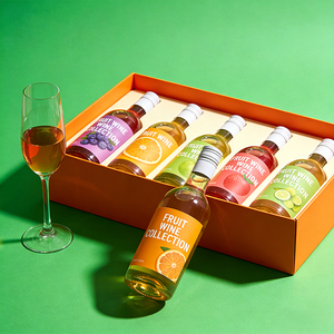 Botella de Vidrio Transparente Redonda de 250 ml con Tapa de Rosca Segura para Jugos de Frutas, Vino Casero, Bebidas de Sandía y Cereza - Product Image 6