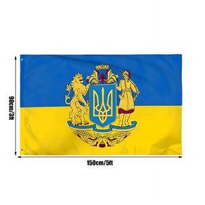 Drapeau gallois en polyester 100D de haute qualité de 3x5 pieds de taille personnalisée tout national 90x150 cm pour drapeaux et bannières promotionnels - Product Image 4