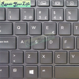 PT/Portugais noir rétro-éclairé clavier d'ordinateur portable pour HP Probook 450 <span class=keywords><strong>G3</strong></span> 450 G4 455 <span class=keywords><strong>G3</strong></span> 470 <span class=keywords><strong>G3</strong></span> SG-80660-2PA avec cadre - Product Image 3