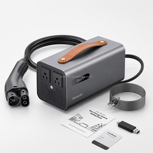 อุปกรณ์ปล่อยพลังงาน V2L สำหรับรถยนต์เทสล่า รุ่น 3 Y S X รองรับ NACS CCS2 กำลังไฟฟ้ากระแสสลับแบบพกพา 3.5kW 5kW 7.5kW - Product Image 1