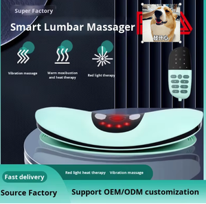 Masseur <span class=keywords><strong>lombaire</strong></span> intelligent, chauffage électrique, vibration, batterie intégrée, télécommande sans fil, coussin <span class=keywords><strong>lombaire</strong></span>, compression d'<span class=keywords><strong>air</strong></span> <span class=keywords><strong>lombaire</strong></span> - Product Image 3