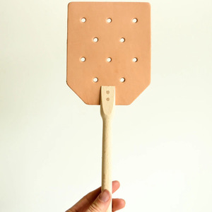 Raquettes à mouches en cuir sur mesure, outils de nettoyage ménager, raquettes à moustiques, raquettes à moustiques et à mouches à long manche pour - Product Image 5