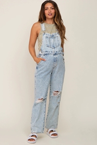 Combinaison en jean pour femmes enceintes, vêtement de maternité - Product Image 3