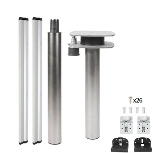 TYTXRV yüksek kaliteli alüminyum alaşımlı çift katmanlı masa ayağı olan ayarlanabilir hareketli ayrılabilir karavan <span class=keywords><strong>RV</strong></span> masa ayakları - Product Image 1