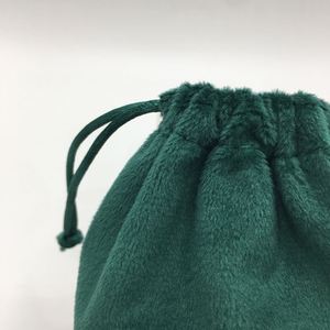 Premium Recyclable Velvet <b>Drawstring</b> <b>Bag</b> 10x15cm for Necklaces and Earrings Storage - Product Image 3