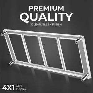 Estuche Acrílico Popular con Cierre de Botón para Tarjetas Graduadas, Soporte Multifunción para Exhibición y Almacenamiento de Tarjetas Deportivas - Product Image 2