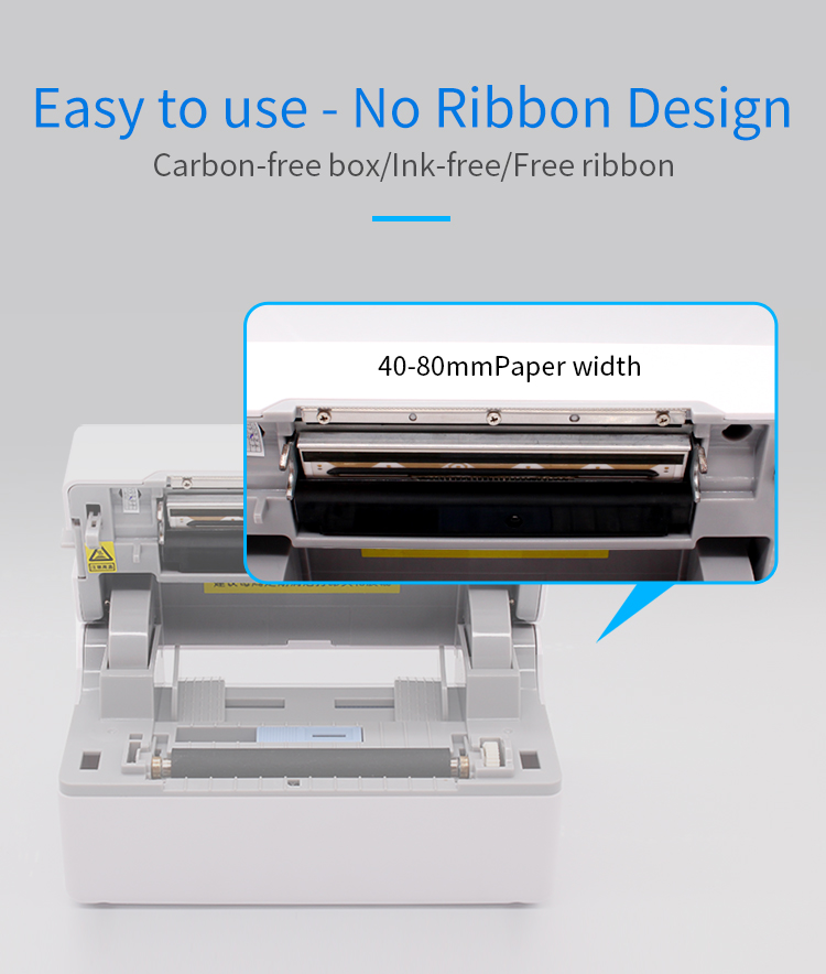 thermal printer 4x6 shipping label thermal label sticker printer