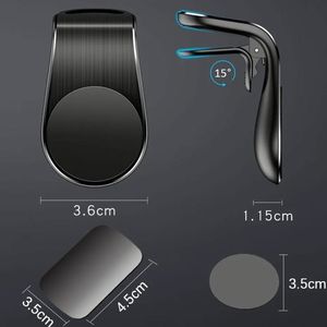 Soporte Magnético para Teléfono Celular en Forma de L para Rejilla de Ventilación de Coche, Venta al Por Mayor de Fábrica - Product Image 6