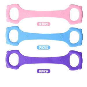 สายรัดออกกำลังกาย Jianrui รุ่น Figure Eight แรงต้าน 20 ปอนด์ สีชมพู สำหรับบริหารหลัง ไหล่ และยืดกล้ามเนื้อ เหมาะสำหรับโยคะและฟิตเนส - Product Image 3