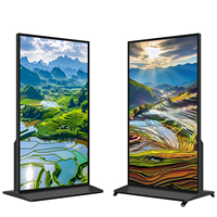 CUHUB - Señalización Digital de 86 Pulgadas con Pantalla Completa, Pantalla LCD 4K, Sistema de Orientación, CKD SDK, Kiosco Publicitario para Centros Comerciales