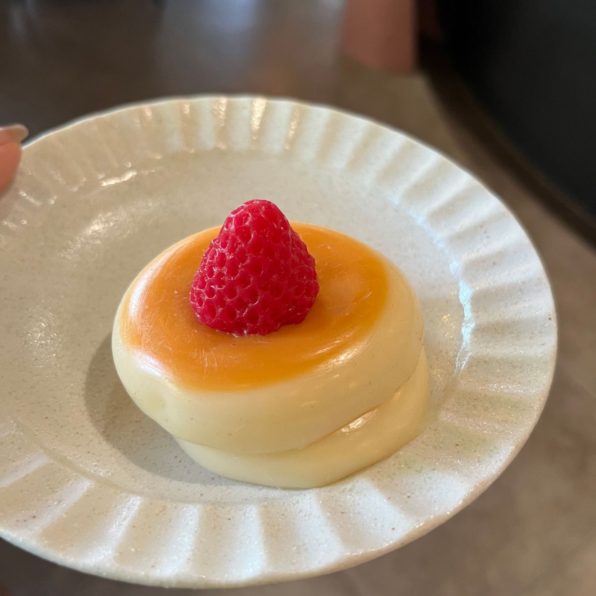 Soufflé aux fraises