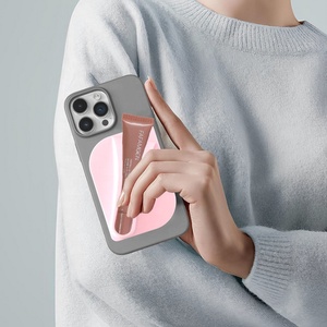 เคสโทรศัพท์มือถือสำหรับ <span class=keywords><strong>iPhone</strong></span> 15 แบบใหม่ ดีไซน์ขายส่ง พร้อมสติ๊กเกอร์กาวติดลิปกลอสและที่ใส่ลิปสติก - Product Image 4