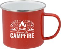 Nouveauté d'usine OEM vintage vaisselle émaillée nordique métal granit eau tourbillon bière tasse à café tasse bougie tasse