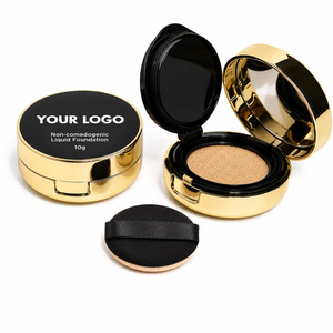 Crème <span class=keywords><strong>BB</strong></span> hydratante et portable OEM&ODM 10g format voyage SPF55 Fond de teint coussin noir et or en stock, correcteur et base de maquillage - Product Image 4