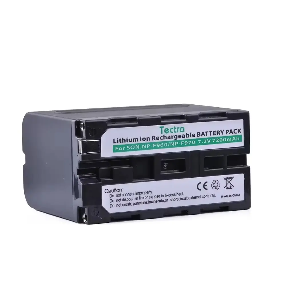 リチウムイオン電池NP-F960 NP F960 NPF960 NP-F970 F970 MC1500C 190P 198P F950 HD1000Cに適したカメラ電池