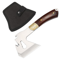 Hongrui gros personnalisé de haute qualité manche en bois hache, multi-usages extérieur Simple Camping tactique survie hache
