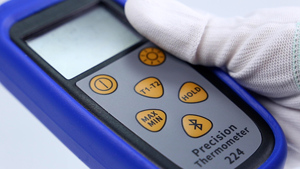 Nhiệt kế cặp nhiệt điện loại t-kỹ thuật số bền với đầu dò kép để theo dõi nhiệt độ quá trình sản xuất - Product Image 3