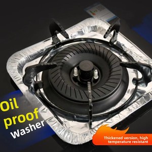 Protezioni per Bruciatori a <span class=keywords><strong>Gas</strong></span> in Alluminio Blu, Monouso, Riciclabili, per Alimenti, in Polpa Modellata, Coperture Protettive per Fornelli - Product Image 3