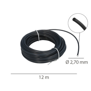 Filo di nylon professionale rotondo O/ 2,7 mm. Rotolo da 12 metri - Product Image 2