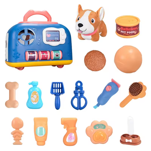 <span class=keywords><strong>Jeu</strong></span> vétérinaire interactif électronique Chiot en peluche Jouets <span class=keywords><strong>de</strong></span> rôle pour tout-petits Kit <span class=keywords><strong>de</strong></span> docteur Jouet d'aboiement pour animaux <span class=keywords><strong>de</strong></span> compagnie Chiots - Product Image 5