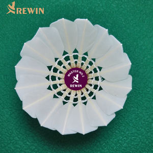 Bádminton de grado de torneo de alta calidad con corcho Natural <span class=keywords><strong>MASTER</strong></span> NO.2 Volantes de plumas de ganso de clase A súper duraderos para Club - Product Image 5