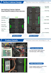 Tela de LED para Aluguel Interno P3.91, Iluminação de Diodo Colorida, Resolução 4K, Classificação IP65, Garantia de 3 Anos, Painel de Fundo para Palco - Product Image 4