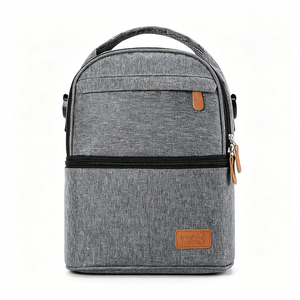 Sac à dos isotherme personnalisé avec logo, en tissu Oxford, pour le stockage du lait, sac à dos isotherme pour bébé, sac à dos isotherme pour enfant en bas âge - Product Image 6