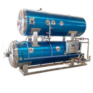 Hệ thống tắm nước phun động cơ, máy hấp tiệt trùng tự động cho ngành công nghiệp thực phẩm đóng hộp, ứng dụng trong máy móc chế biến thực phẩm - Product Image 4