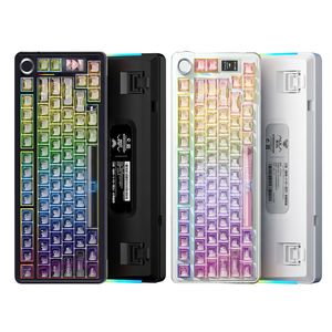 <span class=keywords><strong>Clavier</strong></span> mécanique sans fil AULA S75 PRO Tri-mode, avec montage Gasket, <span class=keywords><strong>clavier</strong></span> de jeu à commutation à chaud, disposition 75%, bouton métallique, vente en gros - Product Image 3