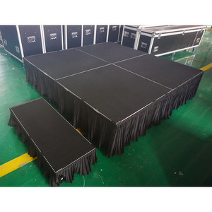 Escenario de banda de <span class=keywords><strong>DJ</strong></span> plegable portátil con paso de escenario - Product Image 6