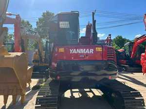 Excavadora hidráulica de cadenas Yanmar VIO80 usada en buen estado, 8 toneladas, yanmar55 kx080, miniexcavadora de giro cero para construcción - Product Image 2