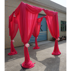 Tubo telescópico portátil para cortinas y telones, suministro para decoración de eventos - Product Image 4