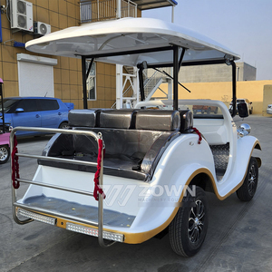 Voiture électrique vintage personnalisée de luxe pour la réception d'hôtel, les mariages et les excursions en ville - Product Image 2