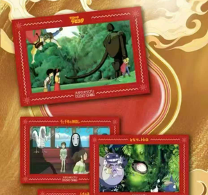 <span class=keywords><strong>Carte</strong></span> da Collezione A6 Colorate all'Ingrosso della Collezione Hayao Miyazaki, <span class=keywords><strong>Carte</strong></span> d'Arte Ghibli, <span class=keywords><strong>Carte</strong></span> da <span class=keywords><strong>Gioco</strong></span> Anime, Giocattoli e Regali per <span class=keywords><strong>Bambini</strong></span> - Product Image 2