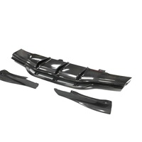 Lèvre de pare-chocs arrière en Fiber de carbone de Style PSM de haute qualité pour Mercedes Benz W205 C63 C63S coupé 2 portes