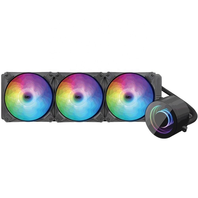 Ruiquan 360mm ARGB Water Cooled CPU Cooler with Copper & Aluminum Heatsink for Computer Case