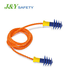 Bouchons <span class=keywords><strong>d</strong></span>'oreilles réutilisables en silicone personnalisés, étanches, <span class=keywords><strong>anti</strong></span>-bruit avec cordon J&Y - Product Image 4