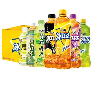Master Kong Iced Chá Preto Bebidas 500ml Limão Flavored Atacado Vários Sabores Bebidas Chá Bebidas Dinks Chineses