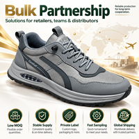 Chaussures décontractées pour hommes sur mesure OEM, baskets basses grises pour la marche, la course, la salle de sport et le quotidien