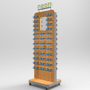Cửa hàng quang học hiển thị bằng gỗ Sunglass giá thanh lịch Sunglass tầng hiển thị - Product Image 1