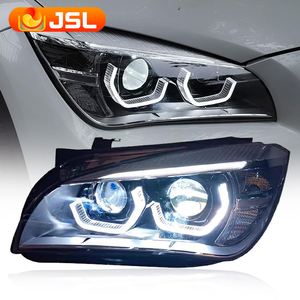 Gruppo Faro Adatto per <span class=keywords><strong>BMW</strong></span> X1 <span class=keywords><strong>E84</strong></span> 2011-2015 Aggiornato 2025 Modificato per Auto di Alta Qualità con Lenti LED e Luci Diurne - Product Image 1